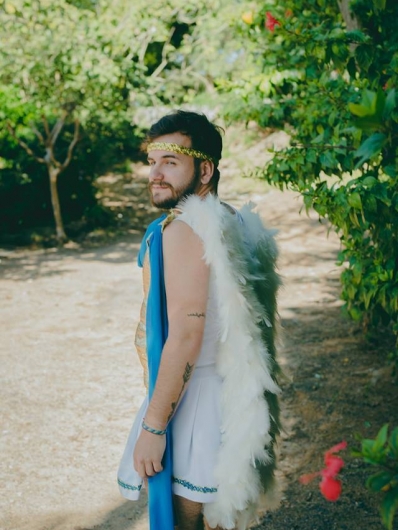 Anjo Branco Masculino